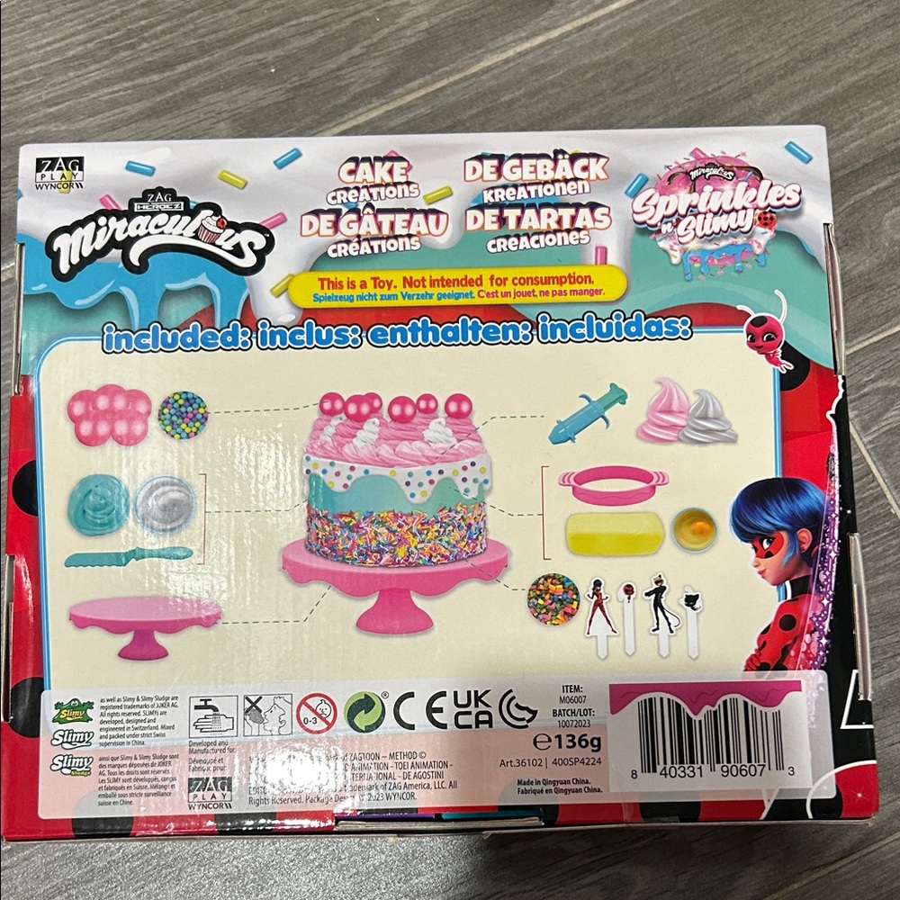 BRAND NEW Slimy cake creation Toy Set - Pink - Picture 2 of 2